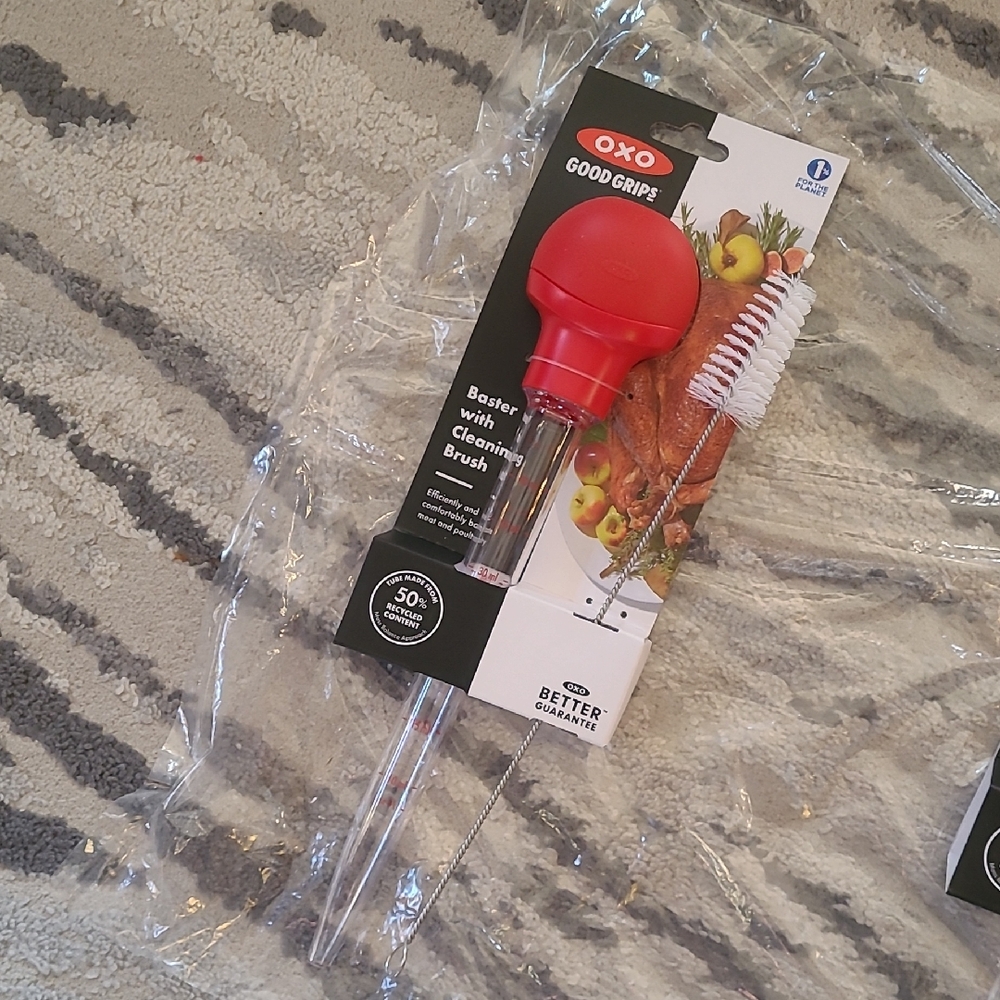 5 sets OXO Good Grips Basters w/Cleaning Brush, NWT